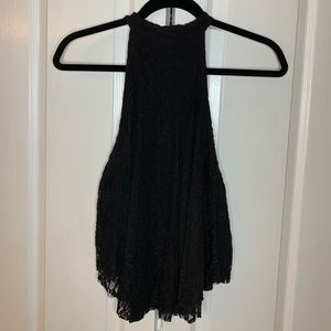 Kimchi Blue black lace blouse